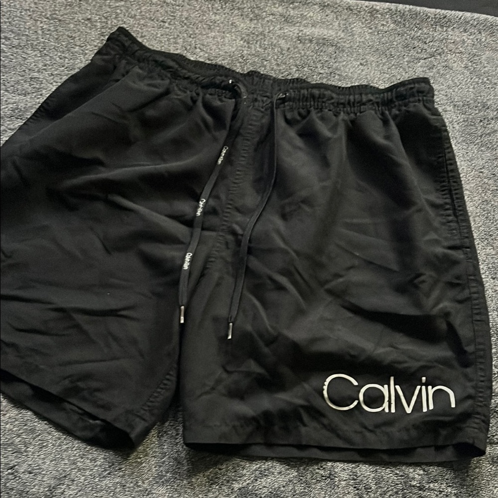 Calvin Klein Black Swim Shorts